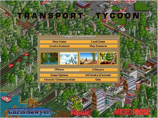 Transport Tycoon - Transport Tycoon Deluxe. Обзор игры.